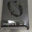 Fitbit Inspire 3 Health &-Fitness-Tracker with Stress Management, Workout Intensity, Sleep Tracking, 24/7 Heart Rate and more, Midnight Zen/Black One Size (S & L Bands Included)