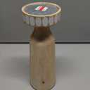 Wood Candle Holder 10"