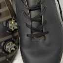 FENLERN Golf Shoes Men, Spiked, Waterproof Leather Upper, Cushioning F006 Size 12