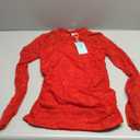 Womens Sexy Mesh Long Sleeve Shirts Fashion Clothing Turtle Necks Sheer Ruched Going Out Tops Fall Outfits Slim Fit Blouses Small