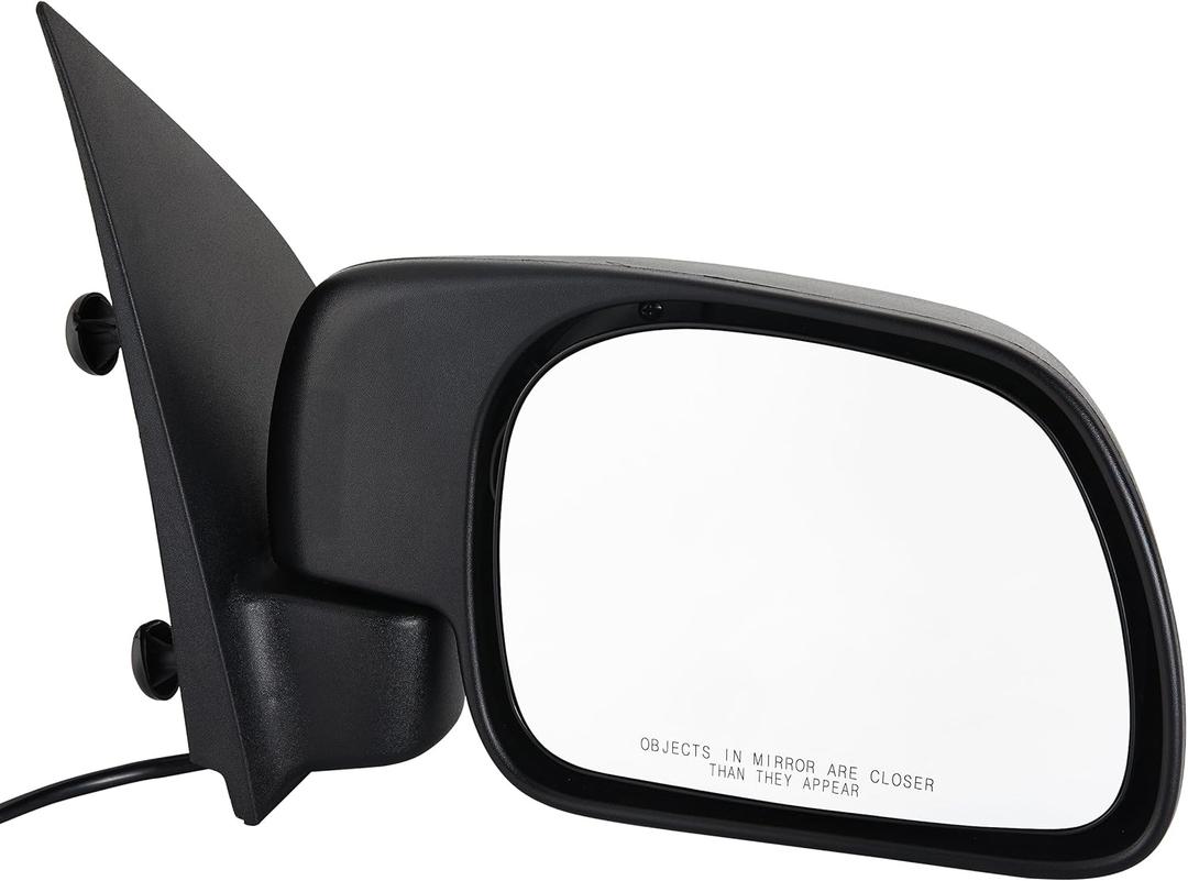 Side View Mirror Fits for Ford F-250 F-350 F-450 Super Duty 1999-2010|For Ford F-550 Super Duty 99-07|for Ford Excursion 00-05.Power AdjustmentNoHeated,Manual Folding,Right Side Mirror