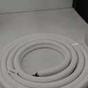 Mini Split Line Set 1/4" & 3/8" Insulated Copper Aluminum Line Set -16FT Copper Aluminum Pipes,Mini Split Air Conditioner (1/4+3/8)