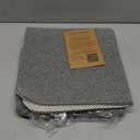 Hargiis Non-Slip Bathtub Mat, Anti Slip Shower Mat, Fast Drying Bathtub Mats, Foot Scrubber Mat, Anti Slip Mat for Tub, Floor, Bathroom, Kitchen, Home, Hotel (Grey 36"×24")