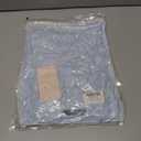 BTFBM Women Short Sleeve V Neck Swiss Dot Midi Summer Dresses 2024 Boho Ruffle Long Dresses Ruffle Wedding Guest Dress (Blue, S)