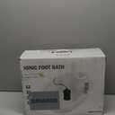 Ionic Foot Bath Detox Machine, Ion Foot Spa Detox Machine for Home Use, Ionic Foot Cleanse System with 100 Foot Bath Liners, 2 Ion Arrays