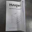 Huuger Paint Night Stand with Charger Station and USB-C Port, 3 Drawer Nightstands Set of 2, Larger Wider Bedside Table, Modern End Table, for Bedroom, White Nightstand