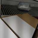 Delma Bathroom Mirror, Black Framed Bathroom Mirror for Over Sink, High-Definition Vanity Mirror, Versatile Mirror for Bathroom, Hangs Horizontally or Vertically(40x28, Black)