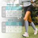 COOLOVER Copper Compression Socks for Women and Men(6 Pairs)-Best Support for Running, Athletic, Nursing, Travel