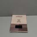 MANZI Mock Suspender Pantyhose for Women Faux Thigh High Stockings Black Over the Knee Goth Sparkly Tights (One Size)