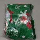 2Pcs Extra Large Christmas Gift Bags, Jumbo Bicycle Gift Bags for Oversized Giant Huge Xmas Presents, 72"x60" Reusable Storage Plastic Bag Holiday Gift Wrapping Bags with Tag and String(Red&Green)