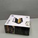 OSTBA Panini Press Grill Indoor Sandwich Maker with Temperature Setting, 4 Slice Large Non-stick Versatile Grill, Opens 180 Degrees to Fit Any Type or Size of Food, Removable Drip Tray, 1200 W