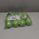 12Pcs Artificial Apples, Fake Fruit Faux Apples for Home Kitchen Table Fruit Bowl Decor, Holiday Decorations, Photography Props (Green)