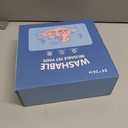 CNAOA Washable Pee Pads for Dogs 2 Pack 24x24 in - 5 Layer Reusable Puppy Pads, Super Absorbent, Waterproof, Leak Proof Non-Slip Training and Whelping Pet Pee Pads for Crate, Playpen, Potty