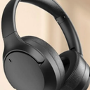 Noise-Canceling Bluetooth Headphones: Wireless & Wired Universal Headset with Long Battery Life Black