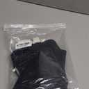 Valiamcep Women's Long Sleeve Dress Mock Neck Basic Ribbed Slim Fit Bodycon Mini Pencil Dresses,Black,Medium