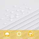 Patelai 12 Pcs 18 x 24 Inches Corrugated Plastic Sheet Corrugated Poster Board 4mm Thick Waterproof Blank Board Sheets Plastic Yard Sign for Garage Estate Sale, Rent, Indoor, Outdoor, Birthday (White)
