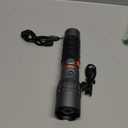 NEBO Torchy 2K Rechargeable Pocket Flashlight | 2000 Lumen Rechargeable Pocket Flashlight, 5 LED Light Modes, Water & Impact Resistant for Camping, Hunting, Hiking