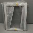 LBG Products Window Air Conditioner Side Panel and Frame Set, AC Accordion Filler Kit, Fits Most 12000BTU Window Air Conditioners