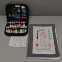 Nyrvexa 2026 New Embroidery Stitch Book Kit,Comes with a Complete Toolkit and Instructional Tutorial,Portable All Scenario Embroidery Stitch Book for Beginners and Enthusiast