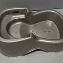 Petmate Pet Cafe Cat and Dog Water Dispenser - Water Bowl for Cats and Dogs, USA Made, 3 GAL, Pearl Tan