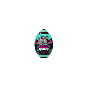 Dude Perfect Surprise Ball for Kids with 5 Toys + Sticker Pack, Unwrap Hidden Prizes and a Mystery Character, Collect All 7 Characters, Game for All Ages