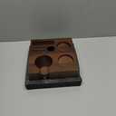 Walnut Espresso Tamping Station 54mm for Breville Machines Espresso Accessories Organizer Tamper Distributor Portafilter Holder and Multi Accessory Storage