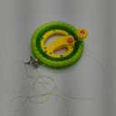 Kite Reel Winder for Adults & Kids - 7.2 Inch Dia, 650FT High Strength String with Connector - Large Handle, Safety Lock, Kite Line Winder for Effortless Flying and Control. (Green)