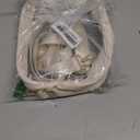 TOBVZOO Clear Bag Stadium Approved, Crossbody Transparent Bag for Concerts Sports Events, Purses for Men & Women (Beige)