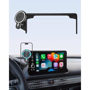 PZK Car Phone Mount for Honda HRV 20232026 /CRV 20232026/ Honda Pilot 20232026 Accessories 7/9inch Screen 360° Rotation 15W Fast Wireless Charger HRV CRV Car Phone Holder Not Affect Air Vent