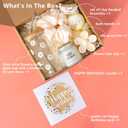 JTEWB Birthday Gifts For Women, Teen Girl, Her, Happy Birthday Gift Box For Girl, Women, Sister, Daughter, Friends, Cute Daisy Aesthetic Glass Cups Gift Set 7pcs