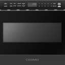 COSMO COS-12MWDBK-NH 24 in. Haven Collection 1.2 cu. ft. Built-in Microwave Drawer, 1000W, Touch Controls, Defrosting Rack in Matte Black
