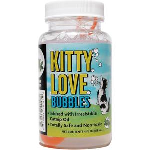 Kitty Love - 4 oz | Catnip Bubbles for Cats
