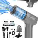 Car Handheld Vacuum Cordless 4 in 1, 20000PA Car Vacuums Cleaner Portable Brushless Motor High Power Suction, Mini Hand Held Dust Busters Rechargeable with Multi Accessories for Home/Pet (Silver)