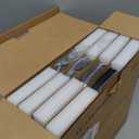 EOSMILE 4Pack 12 Inch LED Flush Mount Ceiling Light, 25W, 3000LM, CRI 95+, 2700K5000K 5CCT & Dimmable, Black Round Surface Flat Panel Light for Hallway, Kitchen, Bedroom, Laundry Room