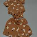 Amazon Essentials unisex-baby Bodysuit and Short Set
Size Preemie