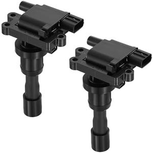 BDFHYK Ignition Coil Packs Compatible with Mitsubishi 2004-2005 Lancer 2.0L L4, Coil for MD363552 C1431 5C1424 IC603 E1023 52-1769 521769 UF-523 UF523 Set of 2