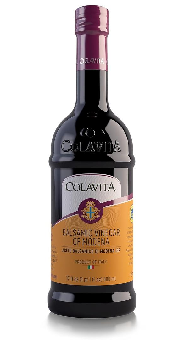 Colavita Vinegar, Balsamic Vinegar of Modena, 17 Fl Oz (Pack of 6)