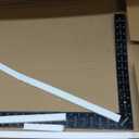 POWERTEC Framing Square, 16 x 24 Inch Steel Carpenter Square with Rafter Tables, Framing Tools & Right Angle Ruler for Carpenter, Woodworking, Construction (80008)