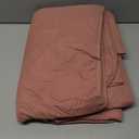 Ameritex Dog Bed Cover Pet Blanket (52x82 Inch (Pack of 1), Lightpink)