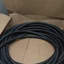 Continental Premium Garden Black Heavy Duty Cold Water Garden Hose, 5/8in Inside Diameter x 100ft Length, Male x Female Garden Hose Thread