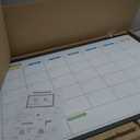Dry Erase Calendar Whiteboard, Magnetic Month Board | Black Aluminum Frame Wall Mounted for Office Home and School 3ft × 2ft