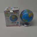 Little Experimenter 8 Illuminated Globes for Kids - Light Up World Globe With Stand, Best Gift Ideas for Children, Educational STEM Toys for All Ages, Gifts for Boys And Girls Ages 8-12+ Years Old