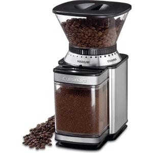 Cuisinart Coffee Grinder, Electric One-Touch Automatic Burr Coffee Grinder with 18-Position Grind Selector, Cup Size Selector for 4 18 Cups, DBM-8P1, Black Stainless