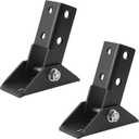 2 Pcs Adjustable Brace Fitting,180 Degree Turn Joint Connector Bracket,Solar Panel Bracket, Fits for 1-5/8" Post Channel0.2" Thick