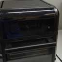 CHEFMAN ExacTemp 12 Quart 5-in-1 Air Fryer with Integrated Smart Cooking Thermometer, 28 Touchscreen Presets, Rotisserie, Dehydrator, Bake, XL Convection Oven with Auto Shutoff, Black