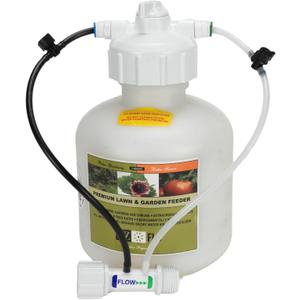 EZ-FLO 3/4 Gallon HoseBib & Drip Fertilizer Injector | LowPressure Garden Feeder for On/Off Flow & Drip Irrigation | EZ 2005HB