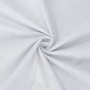 HPD Half Price Drapes Cotton True Blackout Curtains 120 inches Long Solid Thermal Insulated Window Treatment Curtain 50 X 120 (1 Panel), PRCT-BO09B-120, Whisper White