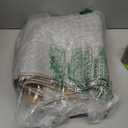 LIVEBOX Scalloped Washable 2x6 Kitchen Runner Rug, Easy Jute Geometric Tan Rugs for Entryway Hallway, Indoor Outdoor Non Slip Rug Farmhouse Modern Carpet Door Mat for Porch Bedroom Laundry Room