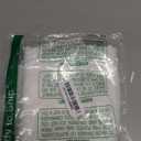 N&Y HOME Longer Shower Curtain Liner Fabric 72 x 75 inches, Hotel Quality, Washable, White Spa Bathroom Curtains with Grommets, 72x75