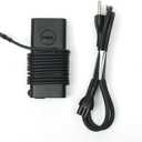 Dell 65W USB-C Laptop Charger,Latitude 5400 5410 5420 5430 5440 5450 Power AC Adapter with Power Cord Cable, Black, HA65NM190